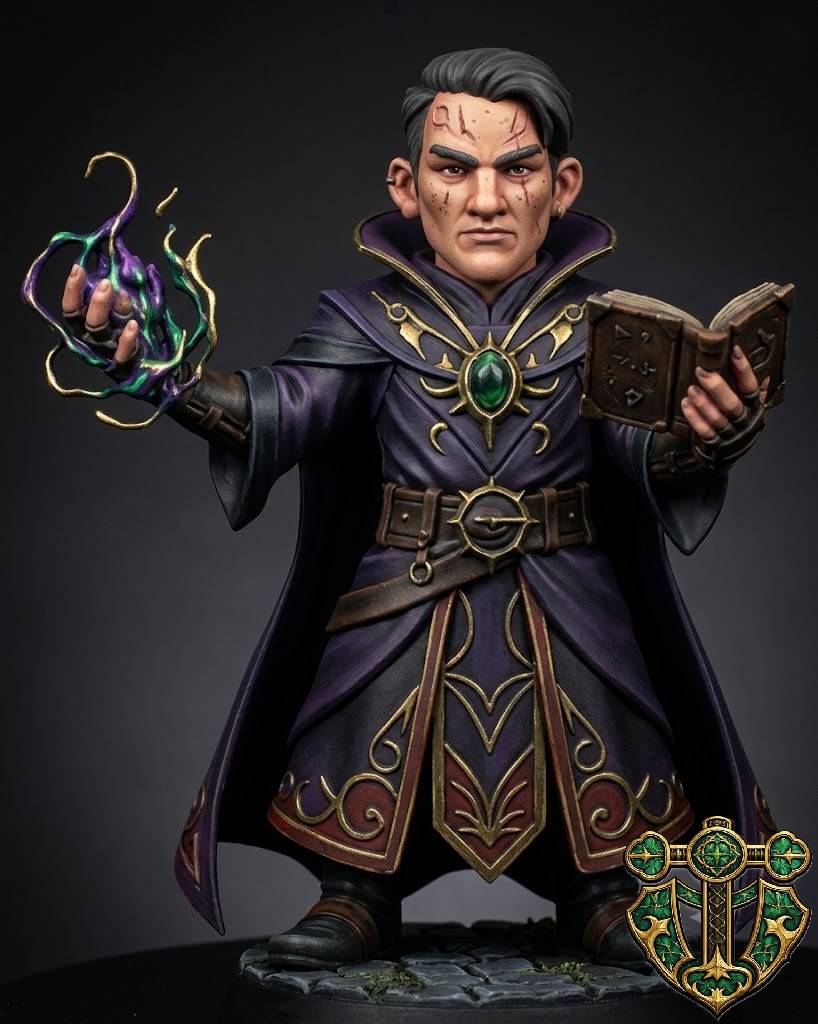Halfling Warlock — miniatura 2