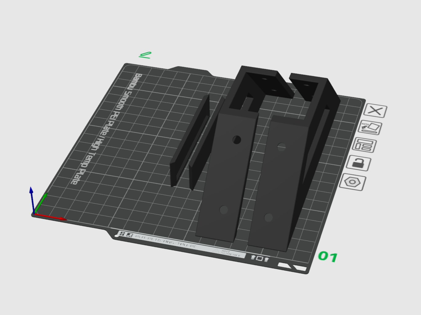 Symmetric shelf bracket set — miniatura 6