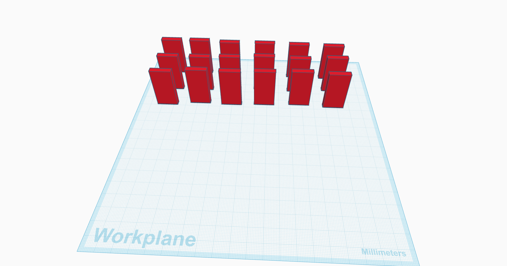 A whole lot of dominoes
