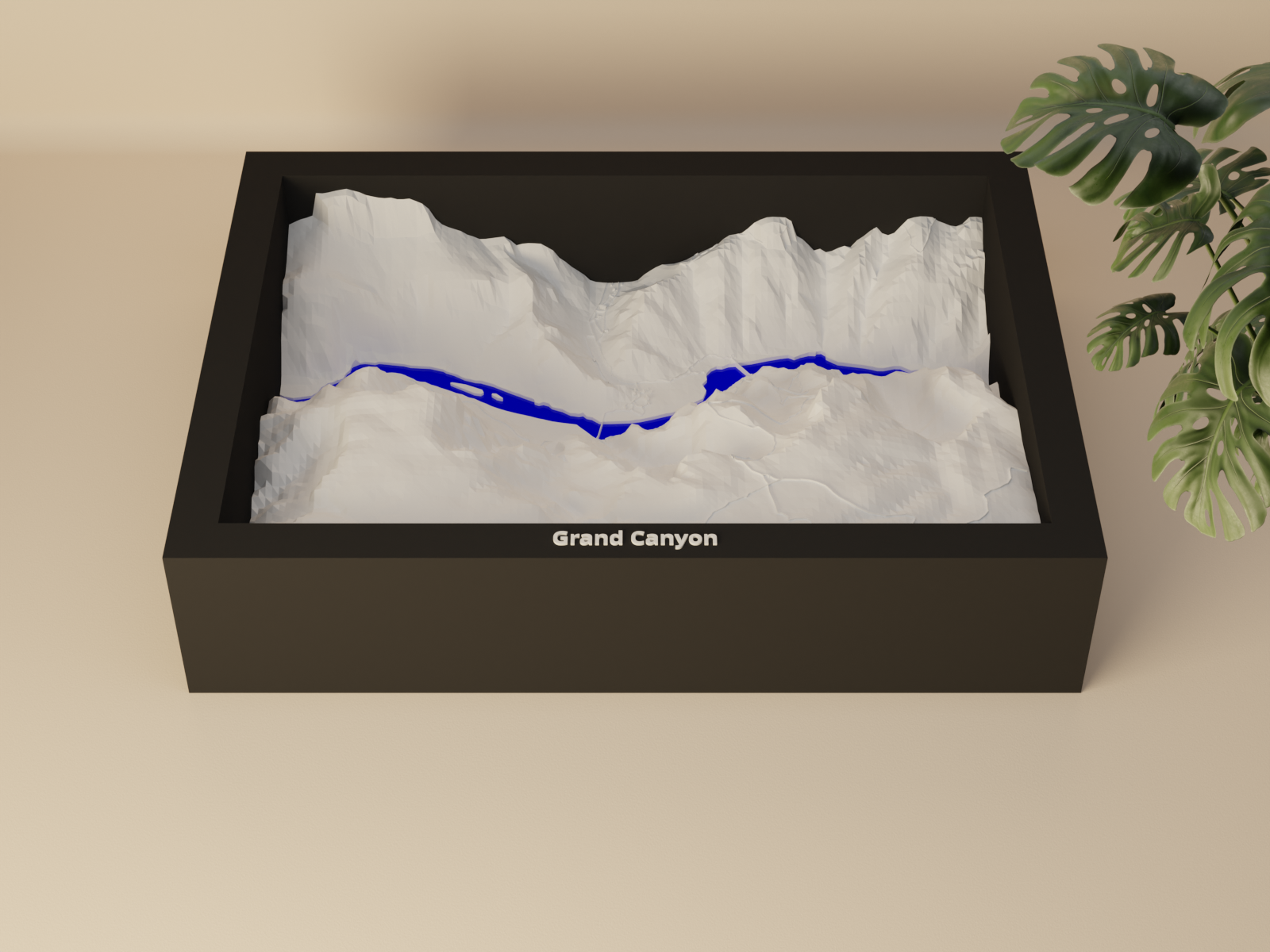 Grand Canyon, United States - 3D Miniature