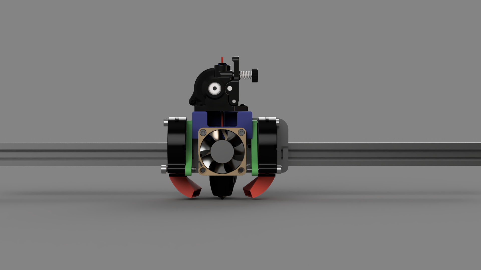 Ender 5 Pro PhaetusRapido2+ Orbiter 2.5 carriage conversion for native motion system