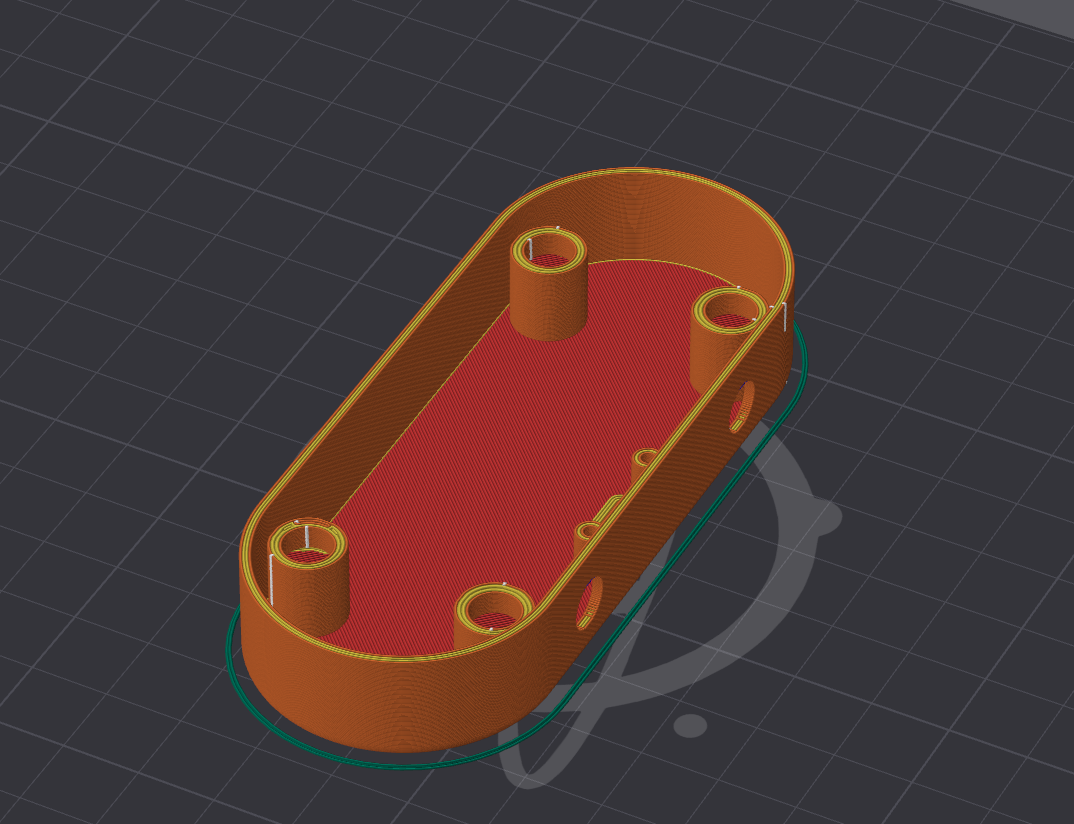 LilyGo T-Embed CC1101 back shell with external antennas and power switch 6x3magnets,screws, without magnets