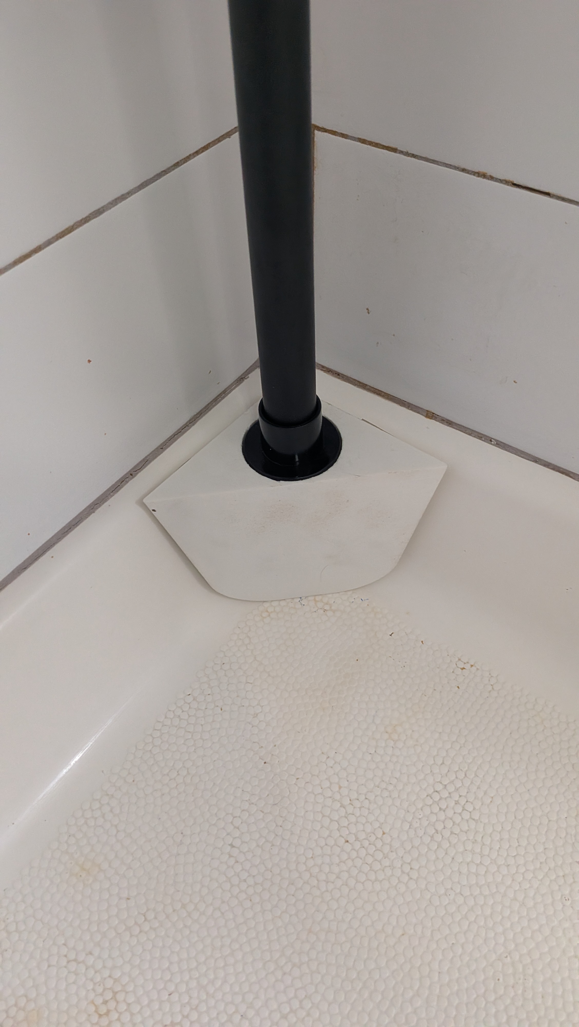 shower corner spacer