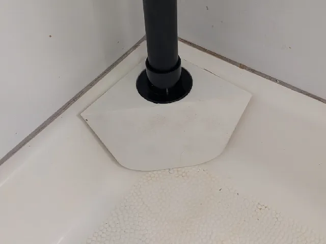 shower corner spacer