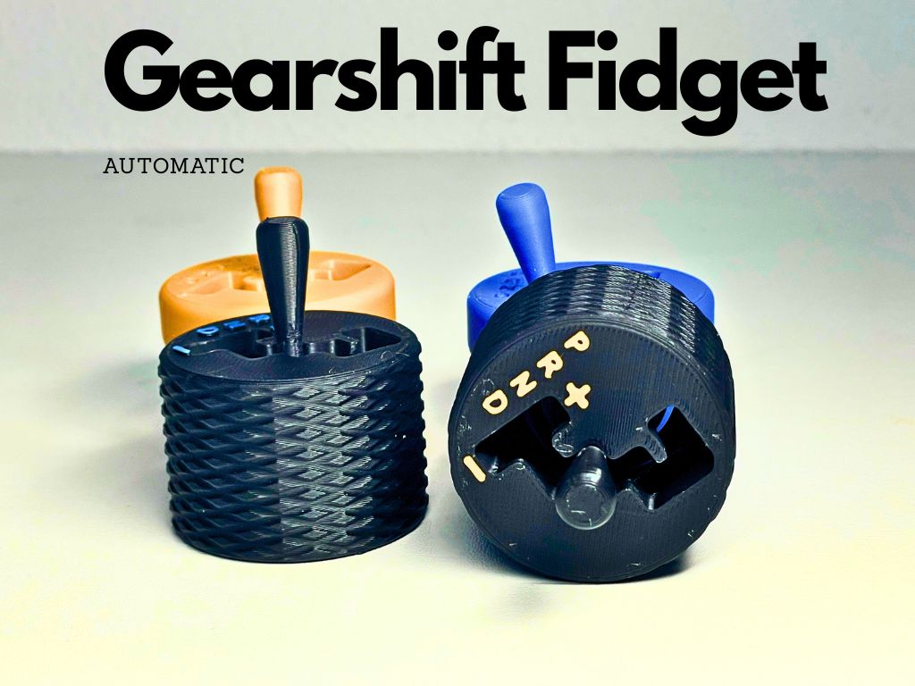 Gearshift fidget toy - automatic transmission