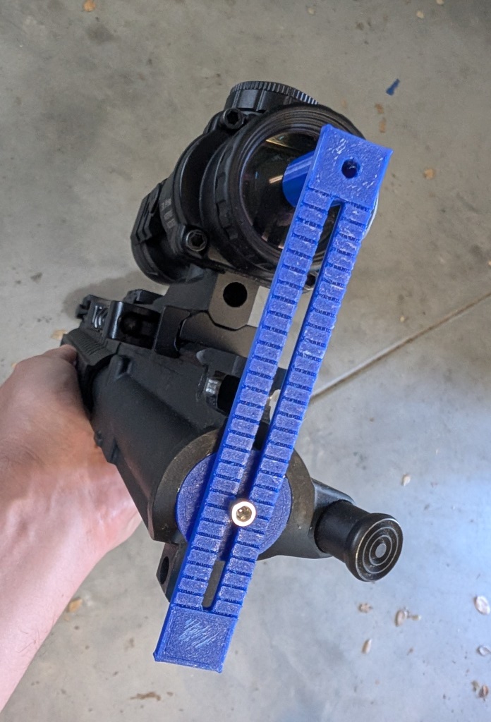 AR-15 Height-over-Bore measure