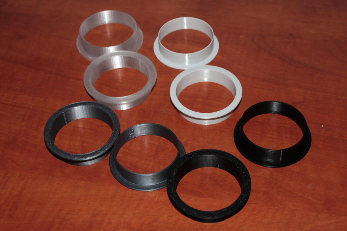 parametric spacer sleeves for USS Drybox