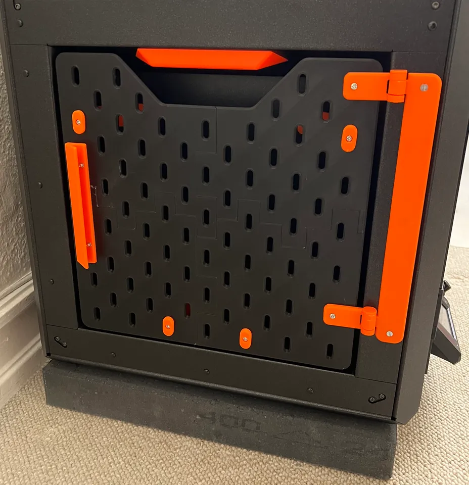Sdk　603030サイドアクリル Left side panel for Prusa Core One (print sheet + box) by Rich
