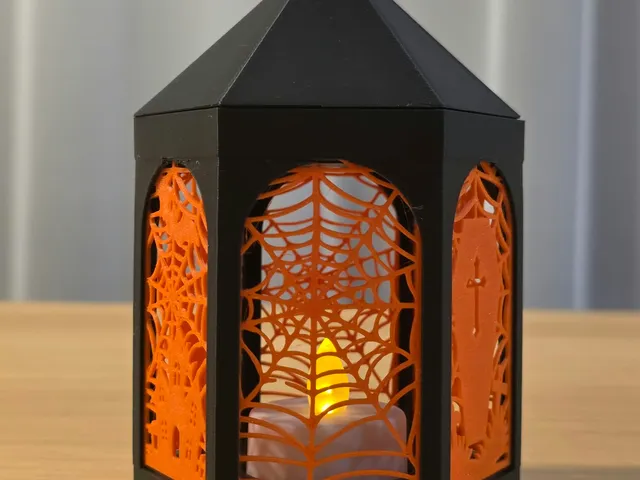 Spooky All-Season Modular Lantern – Interchangeable Panels