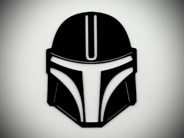Mandalorian Wall Art