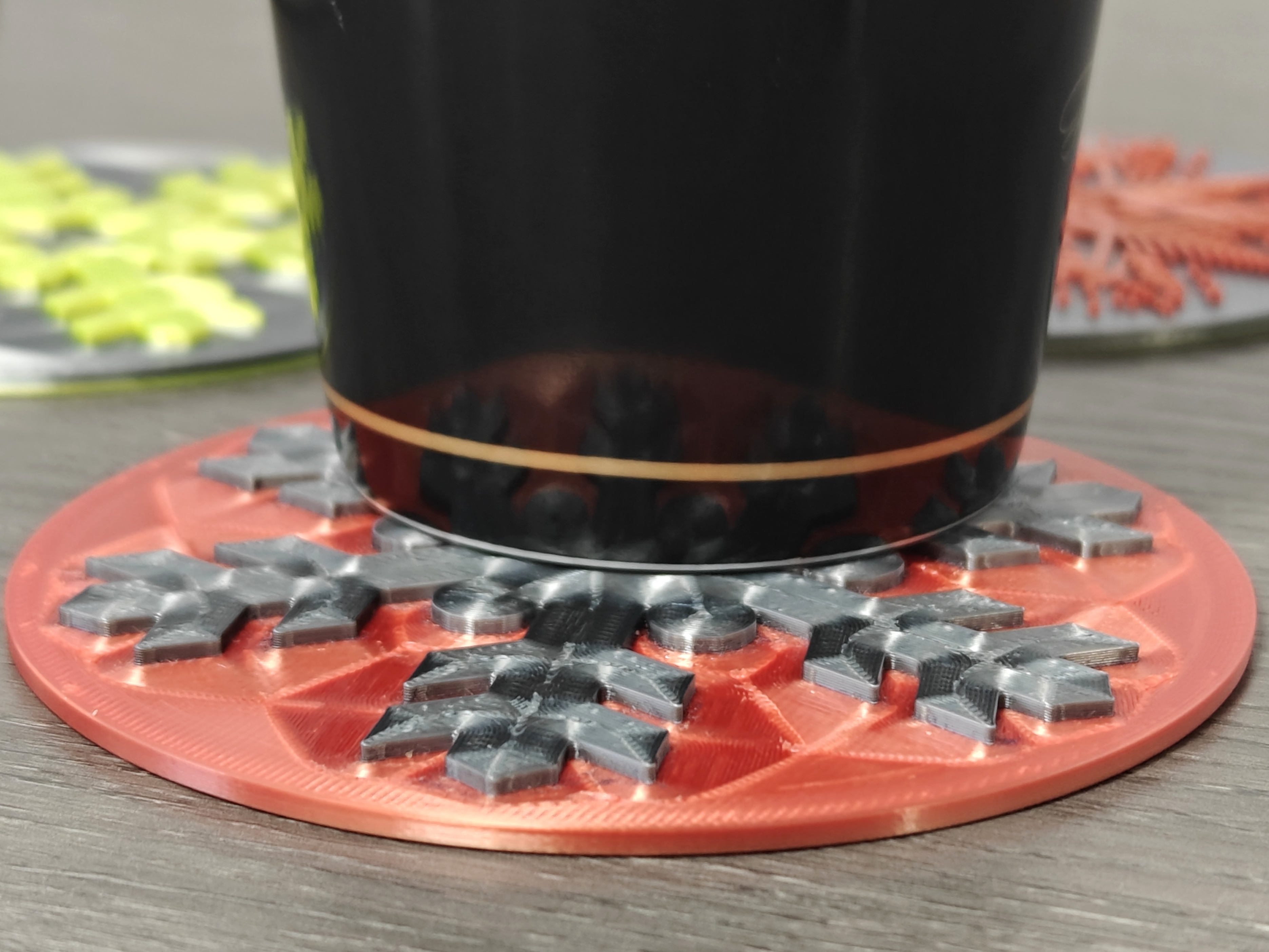 Snowflake Coaster 4