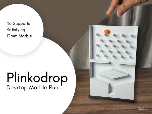 Plinkodrop - Tabletop Marble Run
