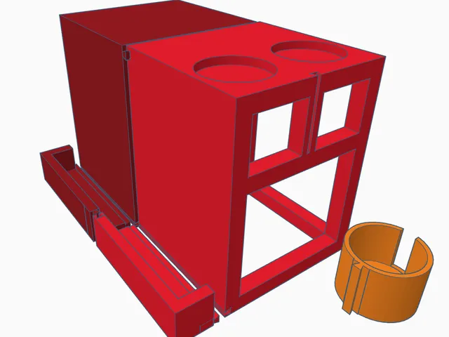 v3 side table modular no glue necesarily needed suggested