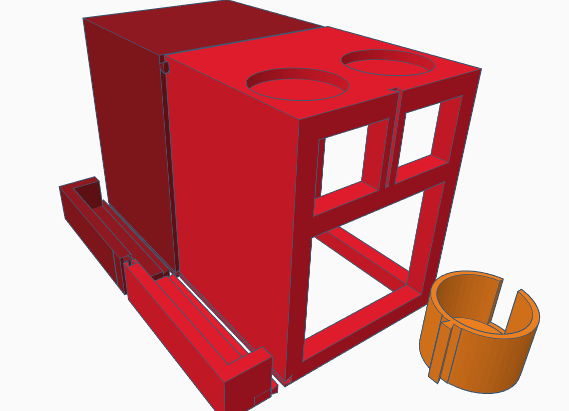 v3 side table modular no glue necesarily needed suggested
