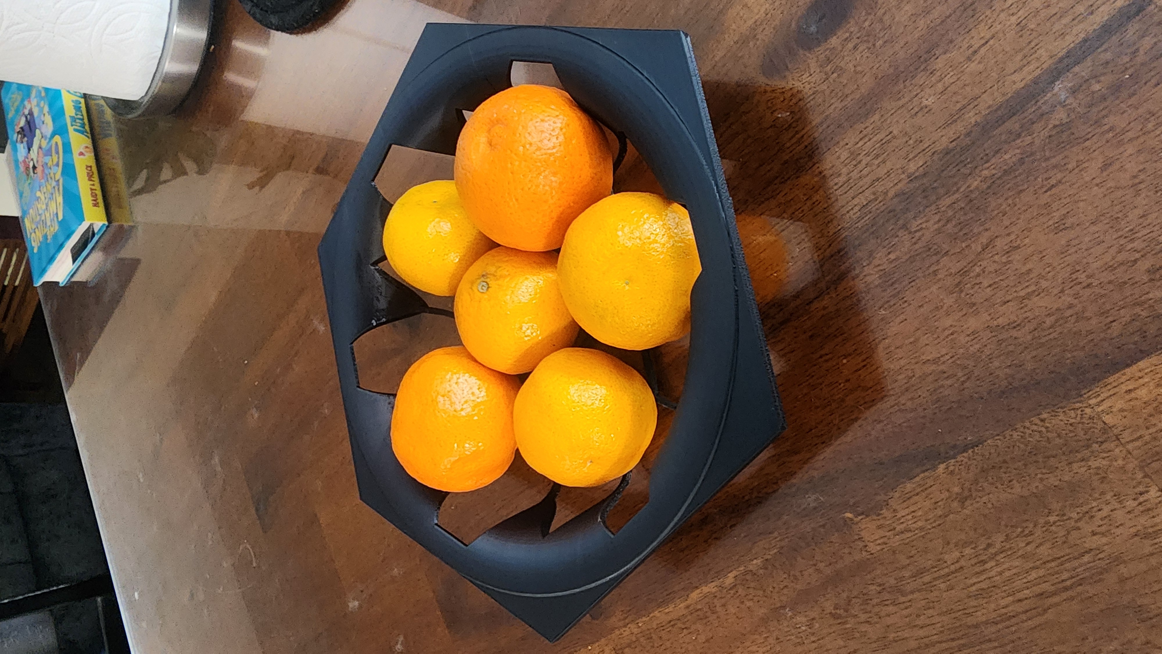 250mm (10 inch) simple hex basket