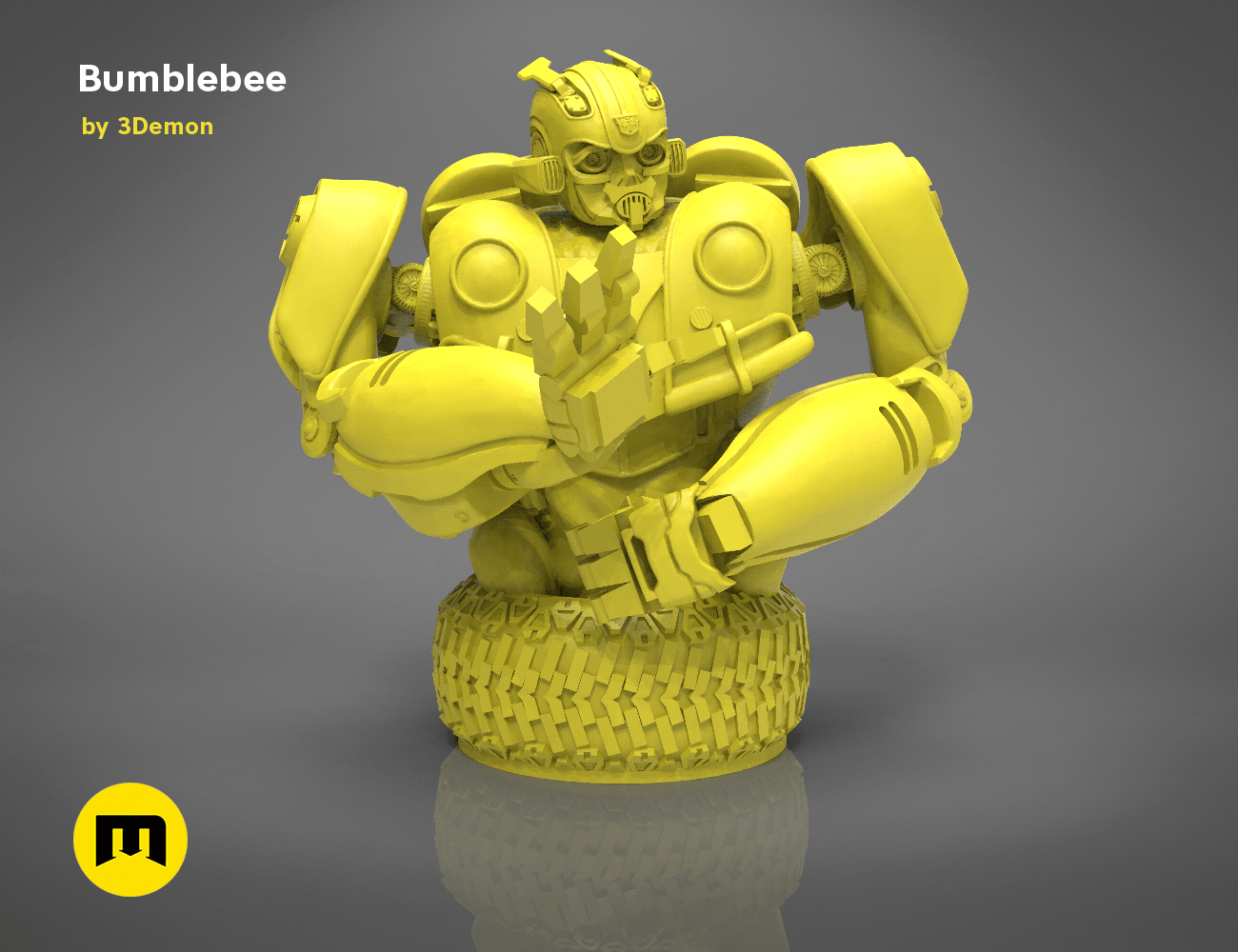 Bumblebee bust — thumbnail 13