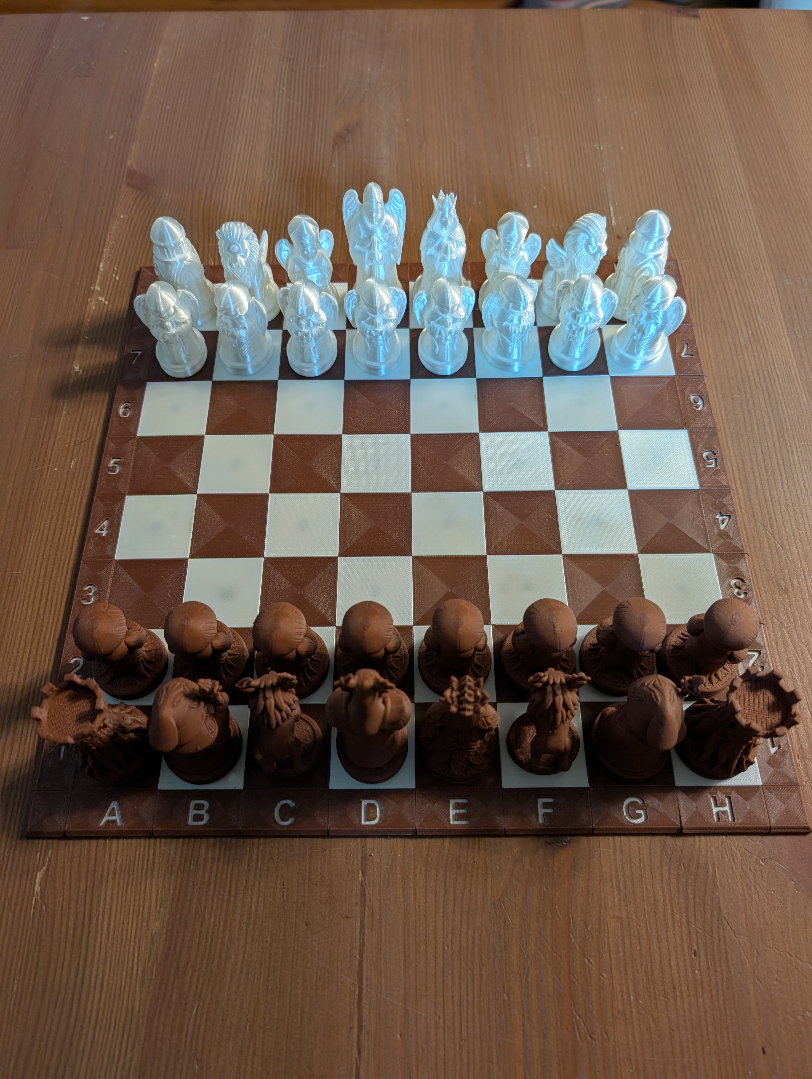 Miniatura 4 do modelo 3D Modular Chess Board