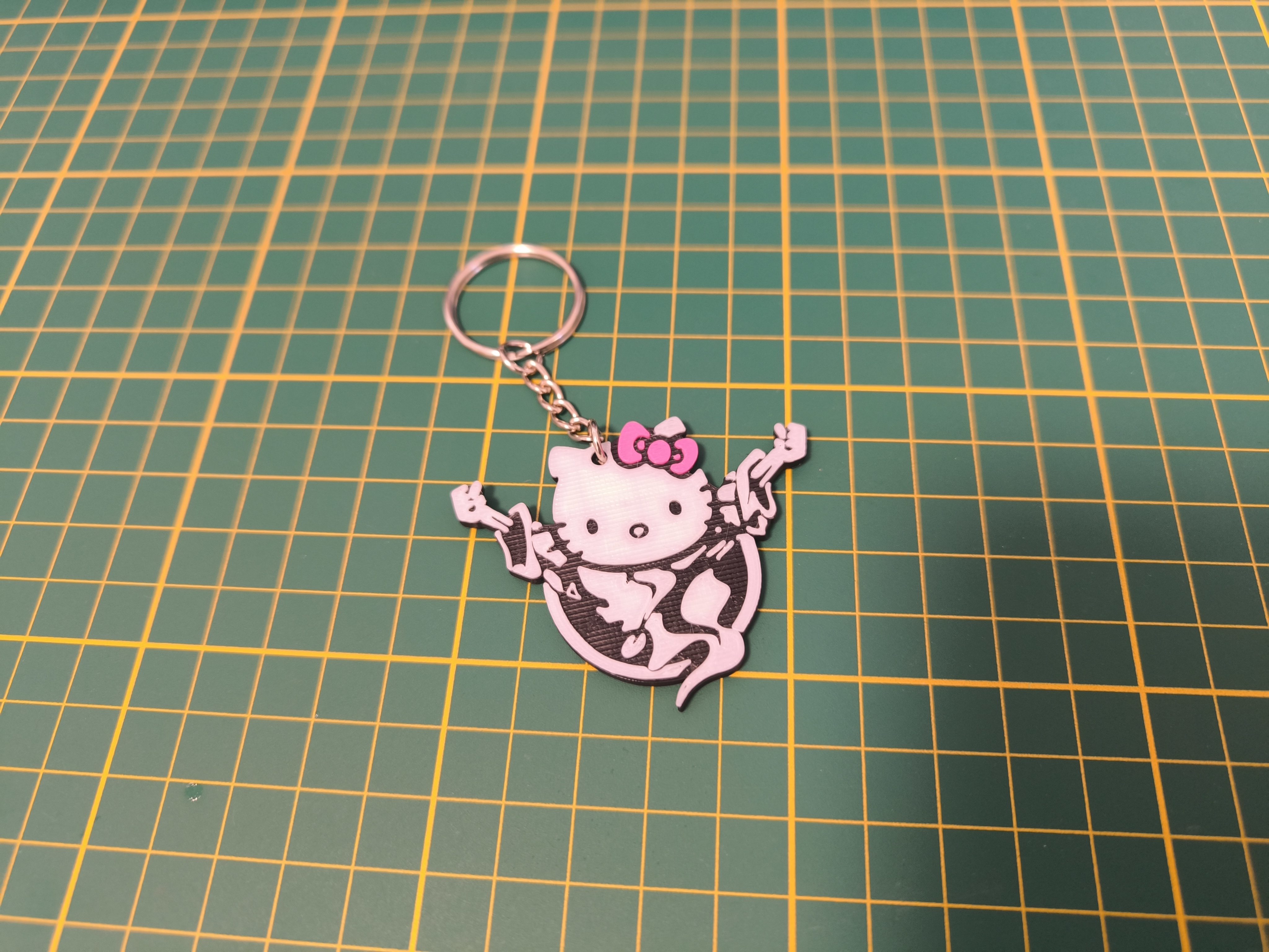 Hardcorekitty Keychain