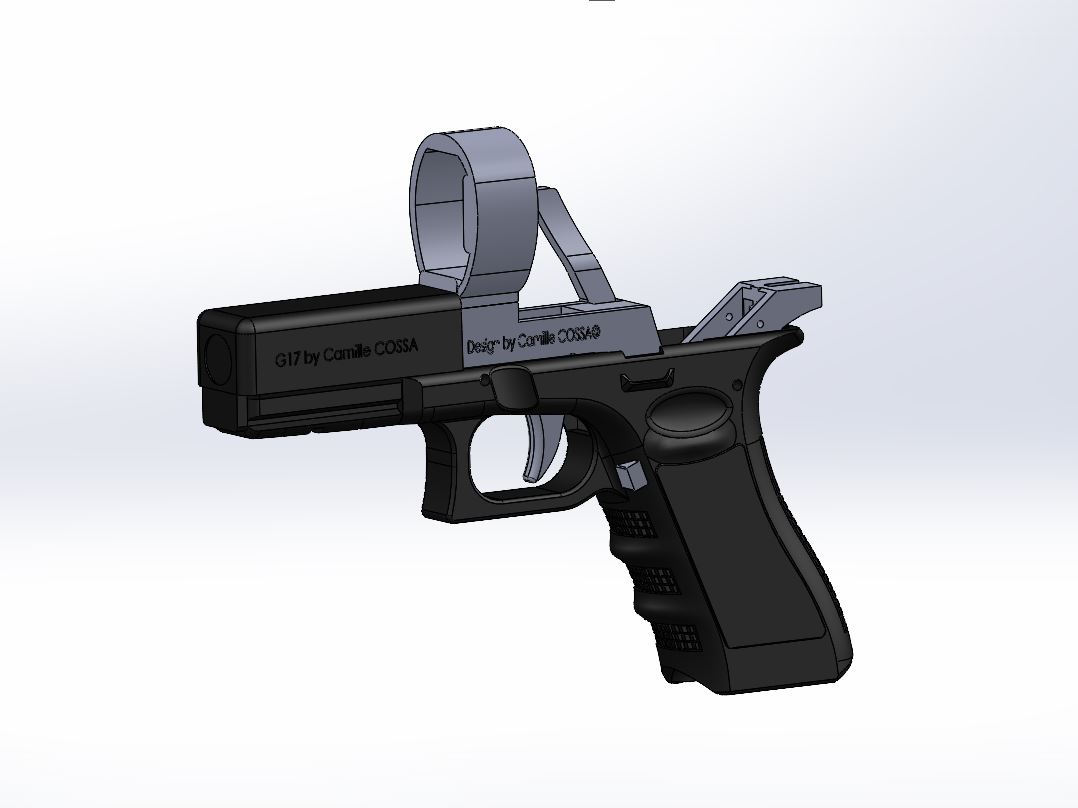 G17 Fire Unit for Meta Quest 3 - compatible Ace XR