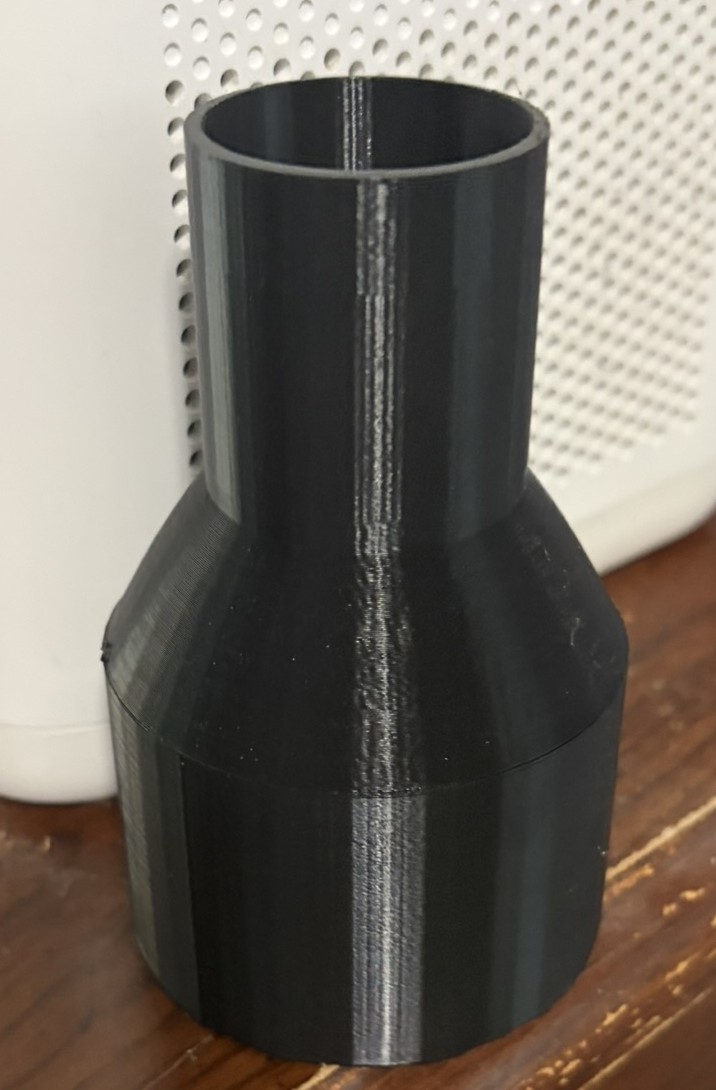 Shop Vac to Miter Saw Adapter