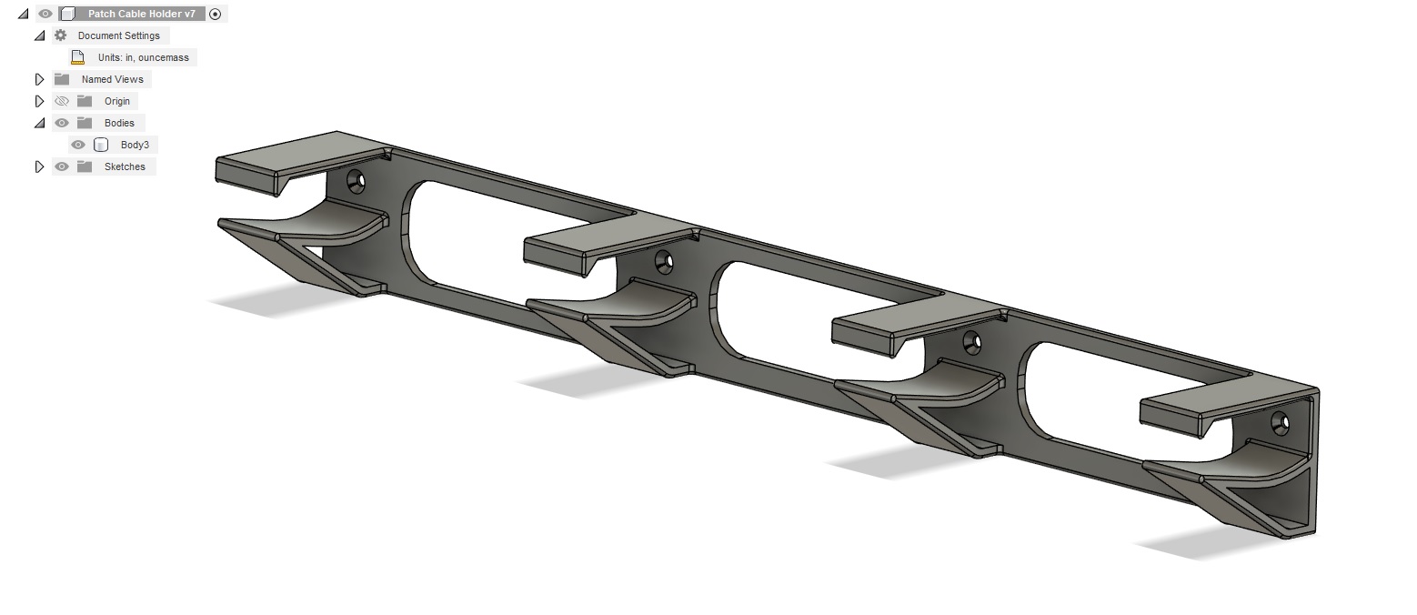 1/4" Instrument/Patch Cable Hanger — miniatura 2