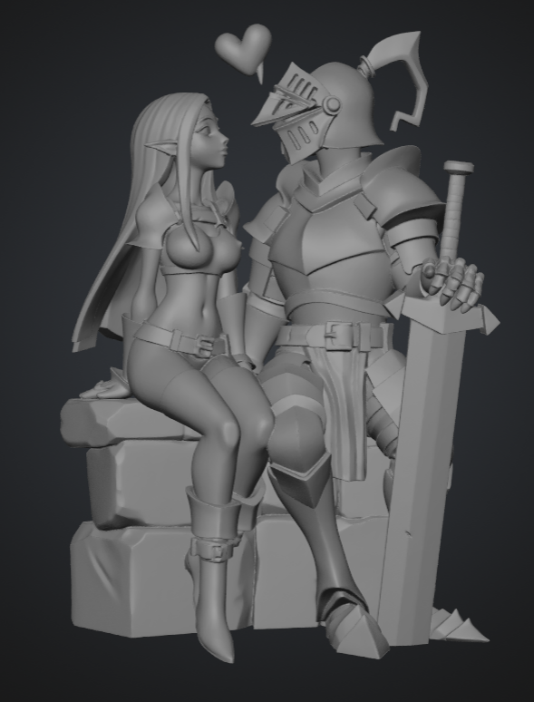 Lovers In Armour
