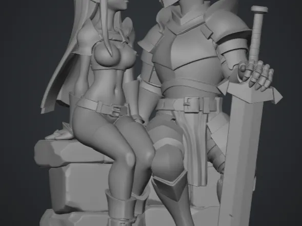 Lovers In Armour