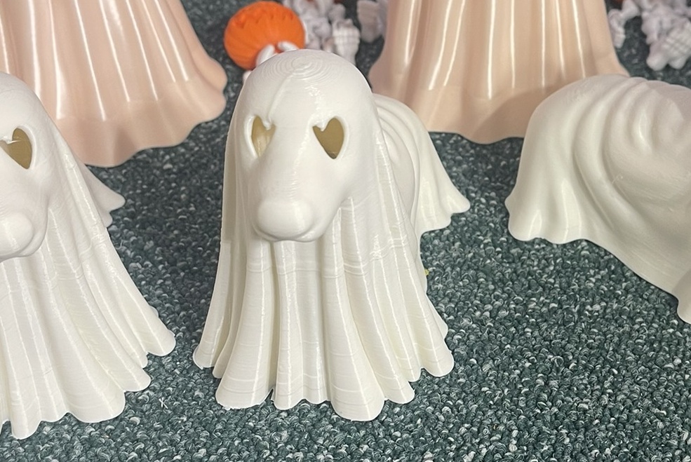 Miniatura 2 do modelo 3D Dachshund Ghost (Tea Light)