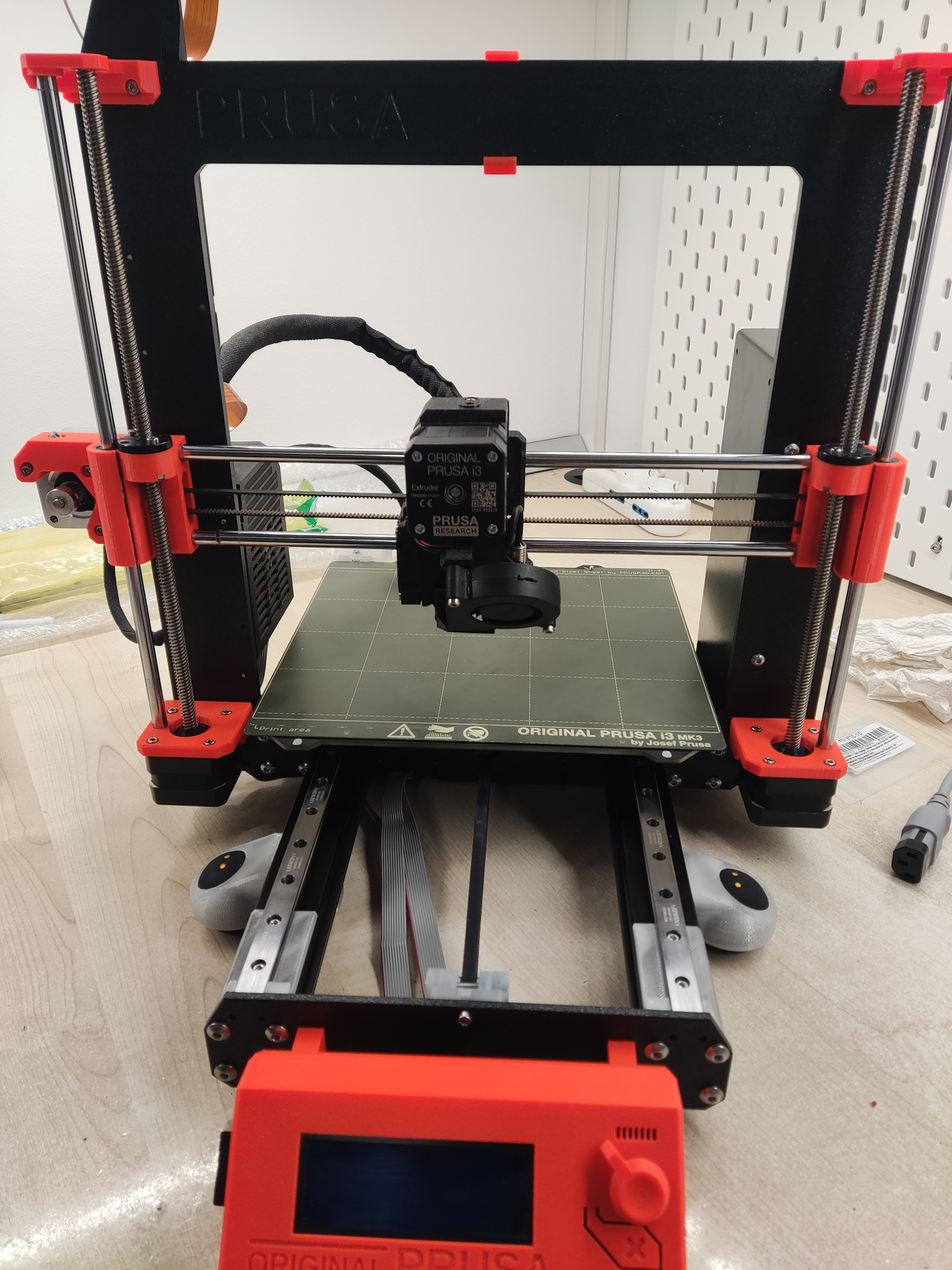Squash ball feet for Prusa i3 mk3s (Linear rails friendly) [REMIX]