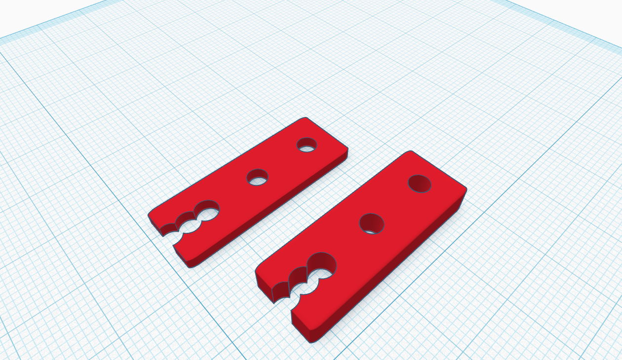 M8N GPS Holder – Top & Bottom Plate Mount 3D model