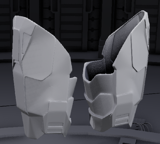 Halo 3 Mk VI Spartan Thigh Armor