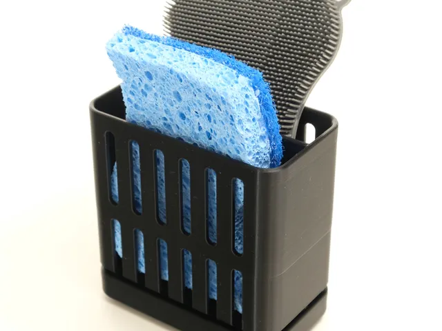 Kitchen Sponge Holder - Holds Two Sponges