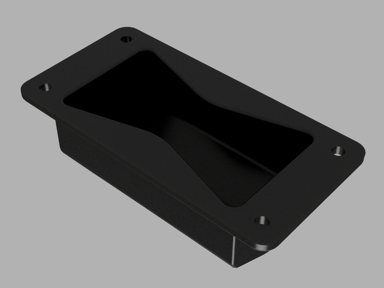 Recessed Boat Handle – Outdoor-Ready (ASA 3D Print)