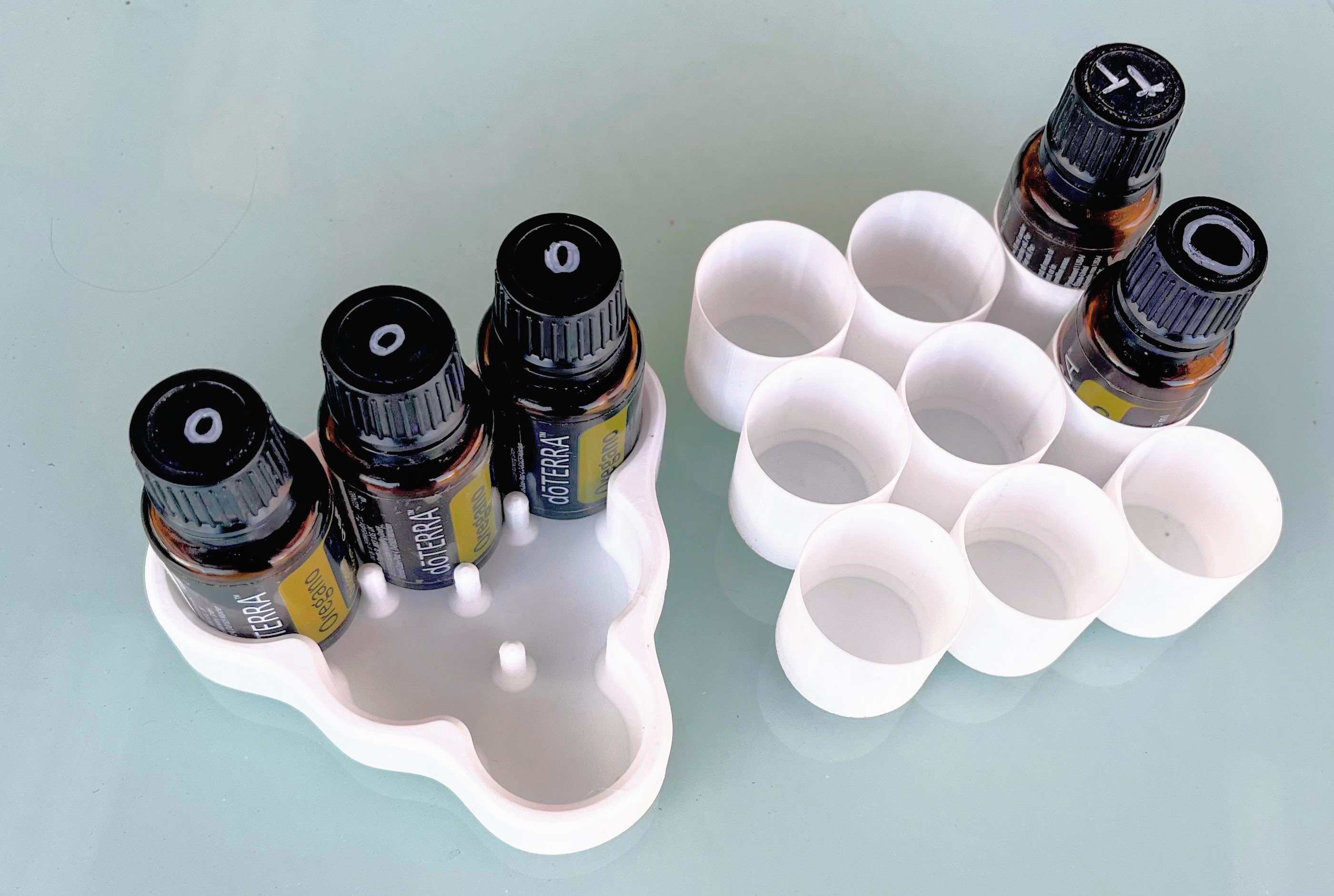 DOTERRA BOTTLES 15ml SHELF, STAND, f3d file
