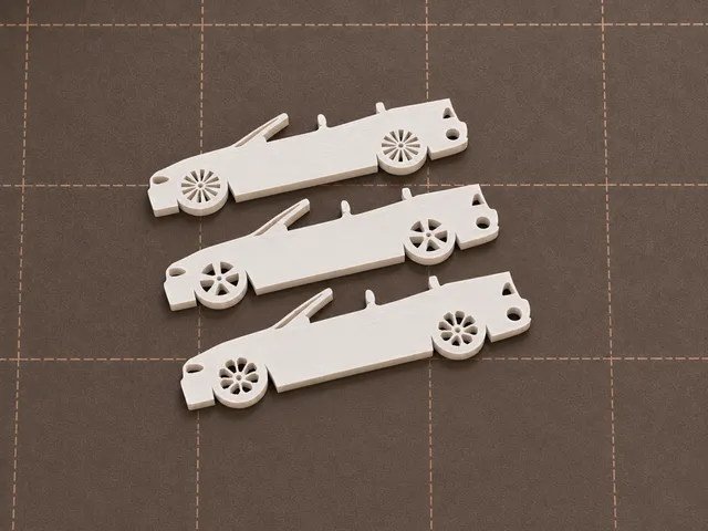 bmw e46 cabrio keychain wheels
