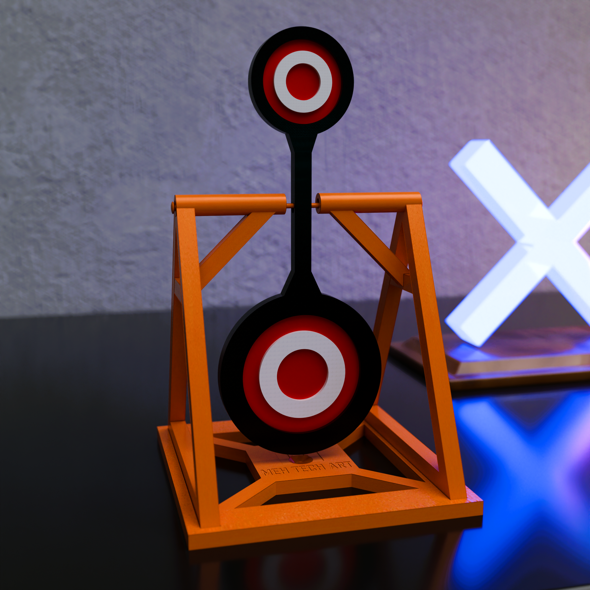 Miniatura 2 do modelo 3D Mini Shooting Target
