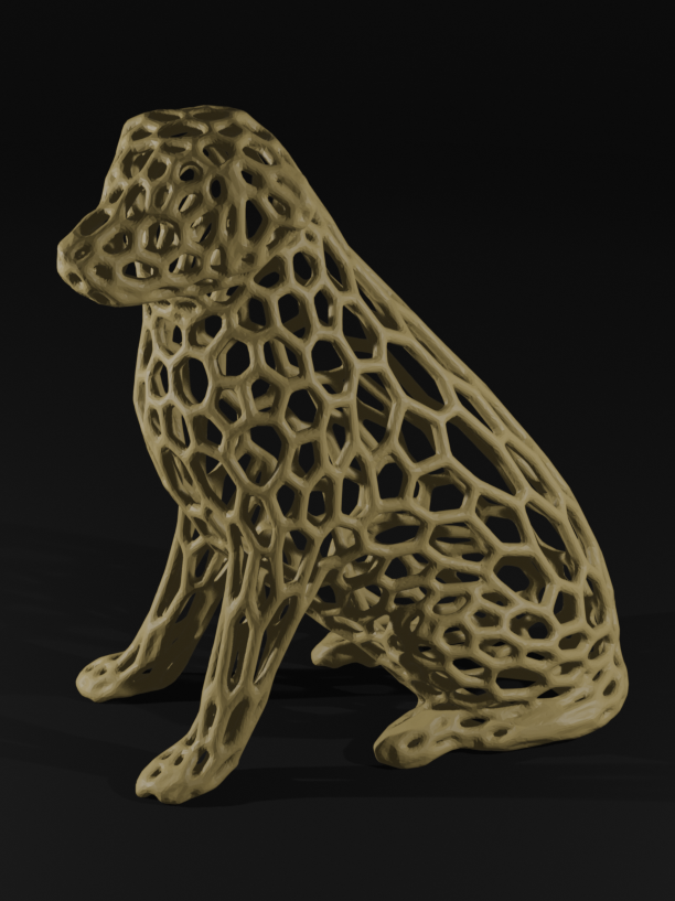 Labrador Voronoi — miniatura 2