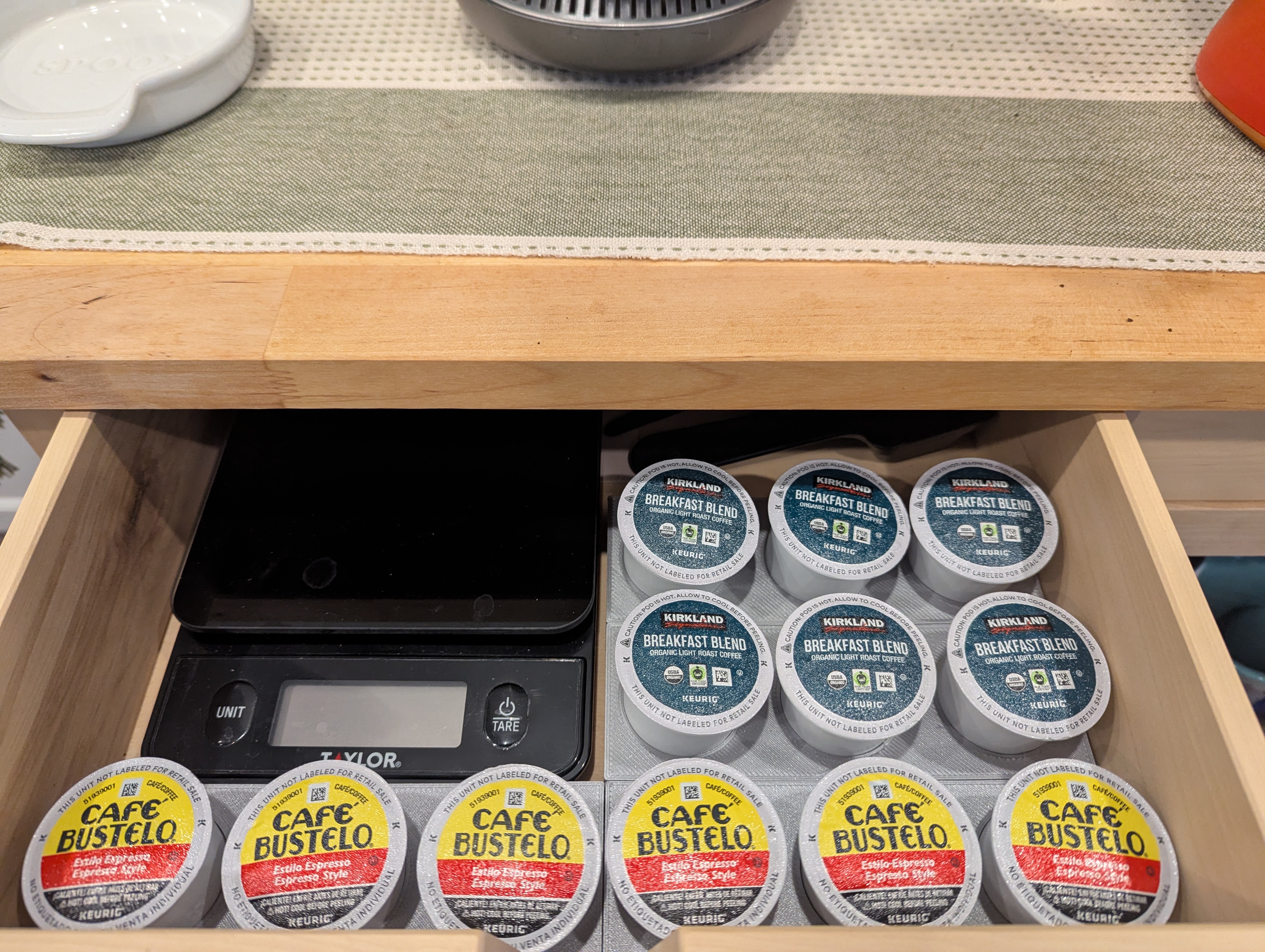 Keurig pod organizer