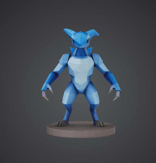 Low Poly Alien Creature – Stylised Sci-Fi Character 3D model by BelBuilds