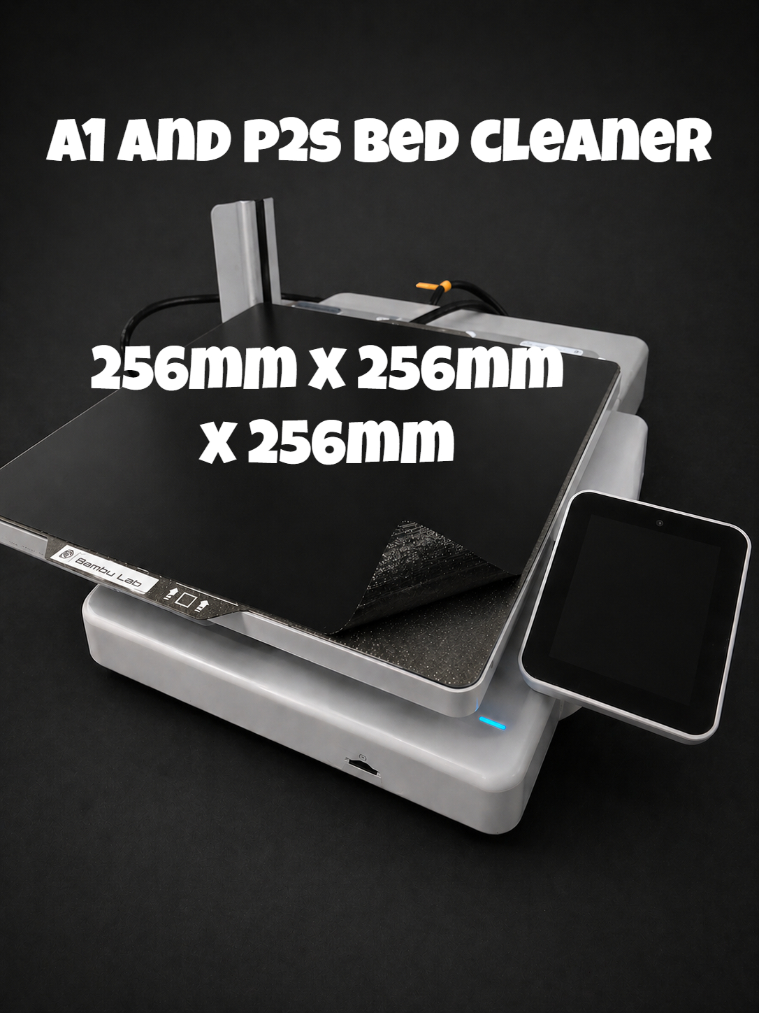 Printer Bed Cleaner 256mm x 256mm 256mm