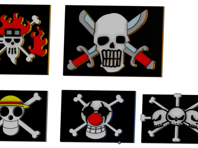 One Piece Jolly Rogers
