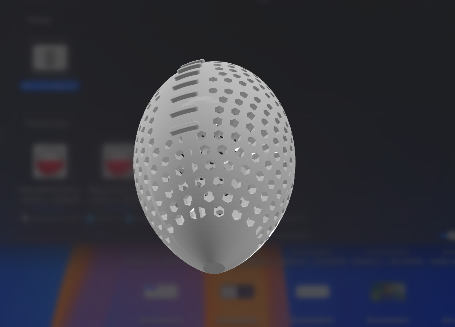 American Football Ball – NFL Style 3D Asset