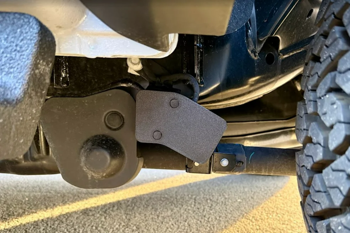 Ford Ranger Raptor Trailing Arm Sensor Guard 3D model