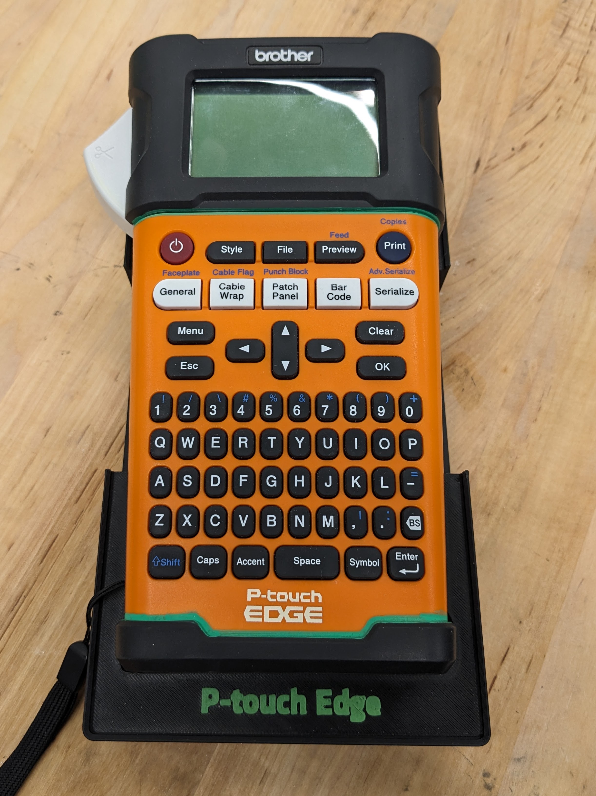 P-Touch Edge Gridfinity