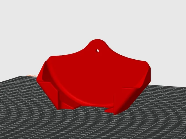 Support pour meuleuse d'angle - Revisited (less material, one hole, no support, easier to print)