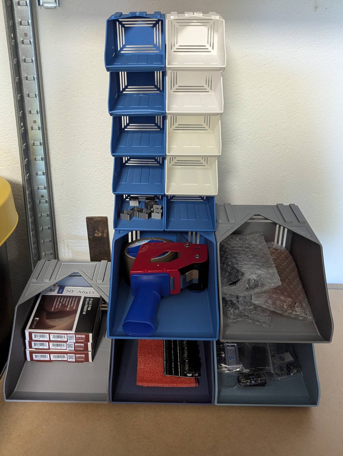 Miniatura 11 do modelo 3D Stackable Interlocking Bins