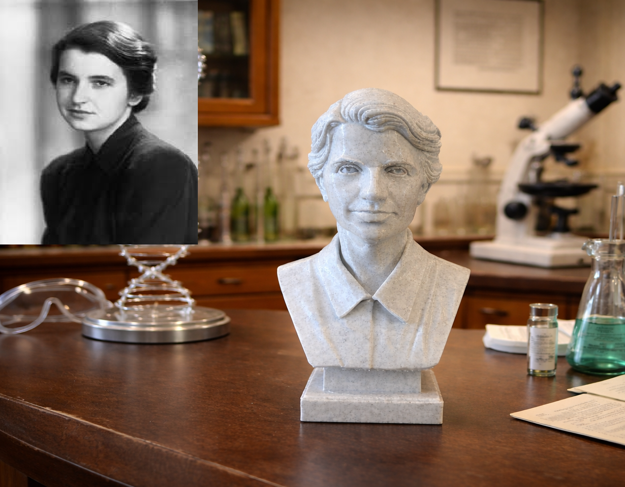 Rosalind Elsie Franklin — Bust