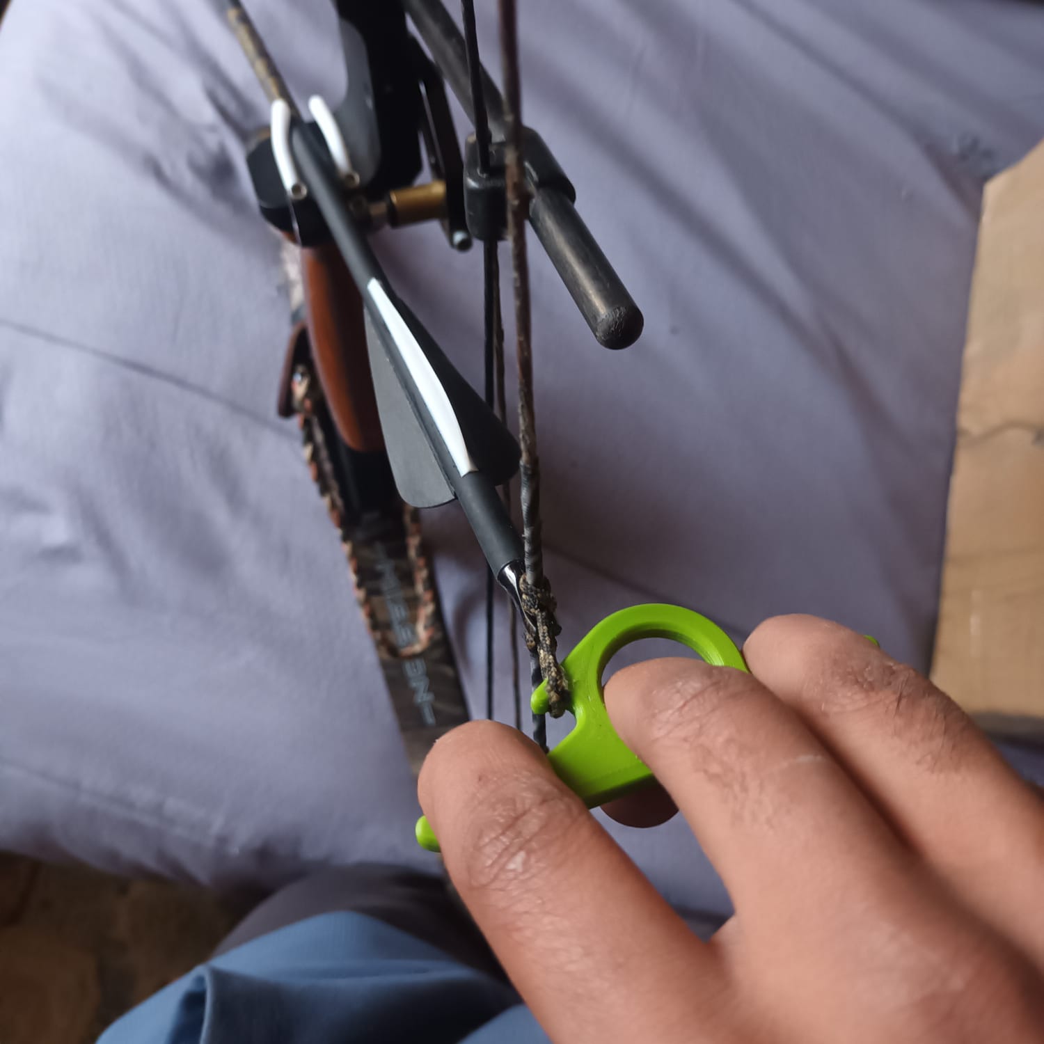Miniatura 2 do modelo 3D Archery release aid