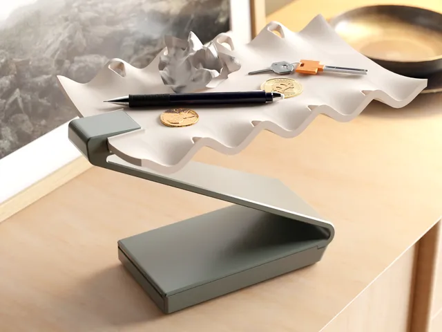 WAVY TRAY MESSAGE BOARD