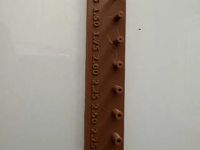 Plastic Box Screw Hole Size Jig